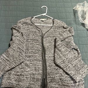 Grey cardigan